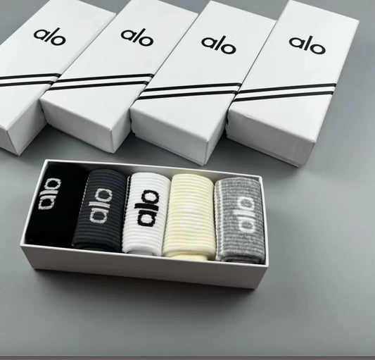 Pack 5 paires chaussettes Alo Essentials